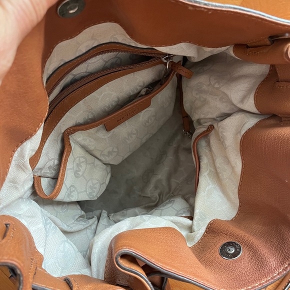 Michael Kors Large Hamilton Brown Leather Tote - Picture 5 of 5